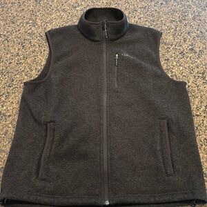 Orvis black Fleece Vest